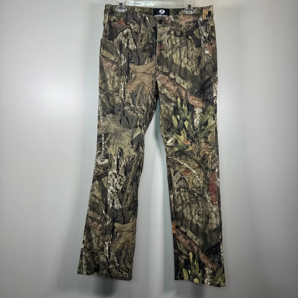 Mossy Oak Break-Up Country Hunting‎ Pants 32x32 Actual L30 Cotton Gorpcore Camo